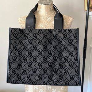 Victoria's Secret Black Mesh Tote